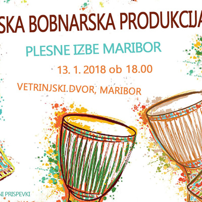 Zimska bobnarska produkcija Plesne izbe Maribor