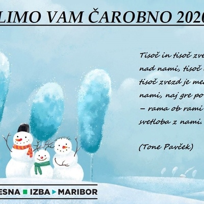 ŽELIMO VAM ČAROBNO 2020!