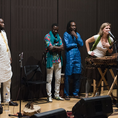 Maribum Afriqui 2016, Lassine Kone, Yero Dicko, Joel Diarra, Tina Sovič <em>Foto: Urška Lukovnjak</em>