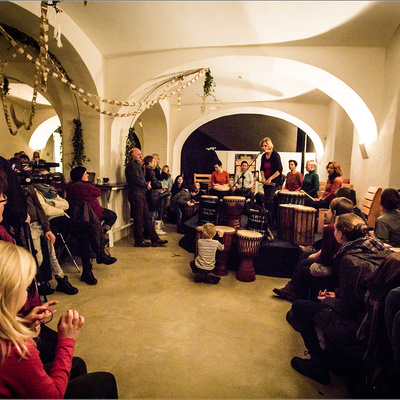 Zima se mi rima - zimska bobnarska produkcija Plesne izbe Maribor <em>Foto: Boris B. Voglar</em>