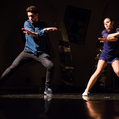 Ko se zvezde poravnajo (Duet Moment - Monja Lorenčič, Domen Žugelj) <em>Foto: Saša Huzjak</em>